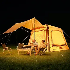 inflatable a frame tent